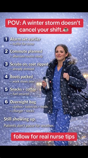 Nurses Brave the Winter Storm to Care for Patients
