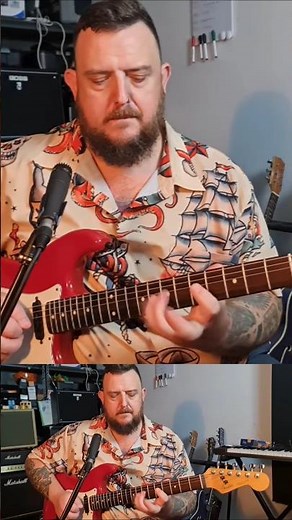 How to Hammer on and Pull off in 2 minutes! #guitarlesson #guitar