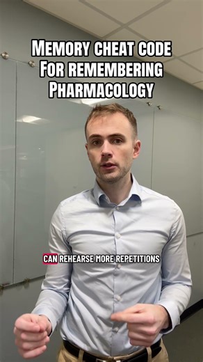 Memory cheat code for remembering pharmacology ￼