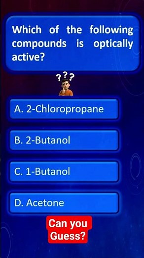 Optically Active Molecule & Chirality Explained #science #chemistry