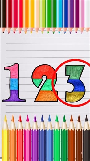 learn 1 2 3 counting number, 1 2 3 for kids #counting #1to10 #numbers