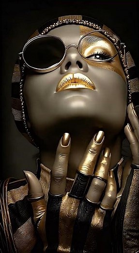 5 Minutes to GOLD GLORY with This Crazy Makeup Technique!l