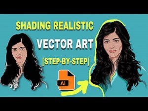 Realistic Vector Art SHADING [STEP-BY-STEP] in Adobe Illustrator | #shadingtutorial #illustrator