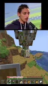 Kill Iron Golem Without Blocks! #minecraft #shorts #gaming #funny #memes