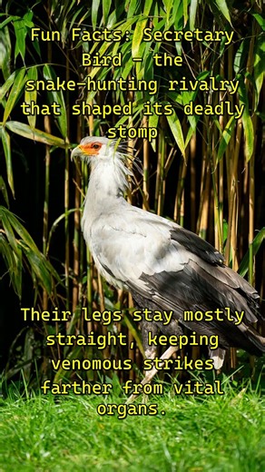 Secretary Bird vs Snakes — the truth behind their feud