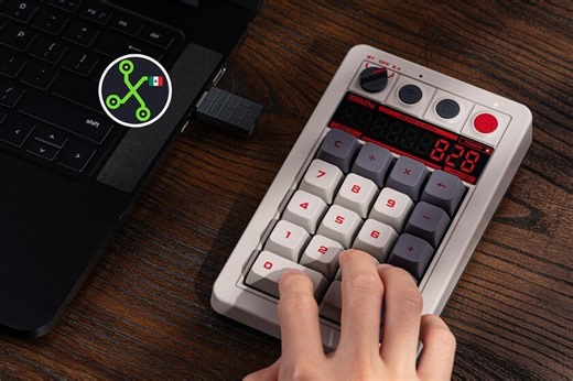 Tu teclado número no tiene que ser aburrido: este fue inspirado en Nintendo y su oferta es envidiable