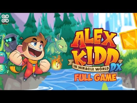 Alex Kidd in Miracle World DX (PS5) Full Game Playthrough