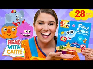 Read With Caitie! | Six Stories from @scholastic + Super Simple | Super Simple Storytime