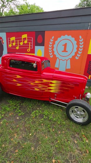 Lil Deuce coupe at 2026 MSRA Back to the 50s car show, stay tuned. 1932 Ford 3-window hot rod