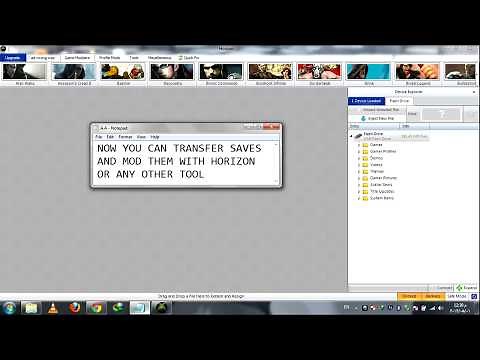 HOW TO USE HORIZON TO MOD XBOX 360 SAVES