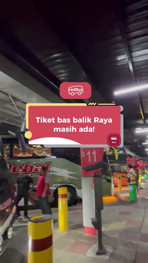 Mood Raya dah mula terasa… tapi tiket balik kampung dah beli ke belum? 👀 Elak stress last minute, balik kampung dengan tenang, jumpa keluarga dengan senyuman ❤️ 👉 Gunakan kod JOMRAYA untuk nikmati diskaun 30% dan 30% Cashback pada tiket bas 👉 CHUP tiket bas sekarang di redBus app atau layari: https://www.redbus.my/ #redBusMY #bus #raya #balikkampung #bastiketonline