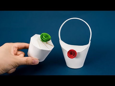 DIY Gift Box | How to make a Gift Box from Paper Cup | Paper Cup Craft Easy
