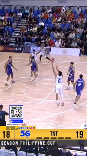 LUCKY BREAK ⏰ Kevin Ferrer anticipates the broken pass and scores a first-quarter buzzer-beater for the TNT Tropang 5G against the Converge FiberXers in the PBA Season 50 Philippine Cup. #PBA50 #PBA50LID | One Sports