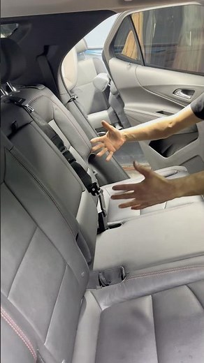 Rear seats removed Chevrolet Equinox…