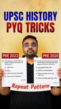 UPSC Prelims History PYQ Analysis | Ancient India Port Cities Repeated 2020–2023 | Pratik Nayak