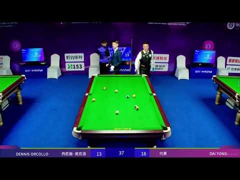 LIVE | DENNIS ORCOLLO 丹尼斯·奥克洛 vs DAI YONG 代勇 | LAST 16