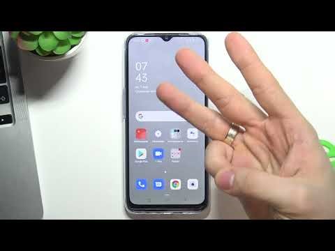 Как сделать снимок экрана на Oppo A 54s
