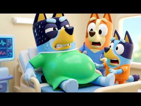 Bluey Rescue: Bluey Saves Bandit – A Shocking Journey to His Child! 😱🐾 | Bluey Animation