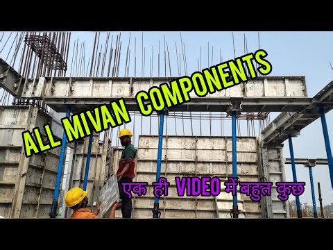 Mivan shuttering Components | Mivan formwork parts name | Aluminium formwork and its Components
