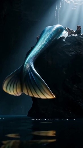 The merman transformation 🧜🏻‍♂️🔱🌊