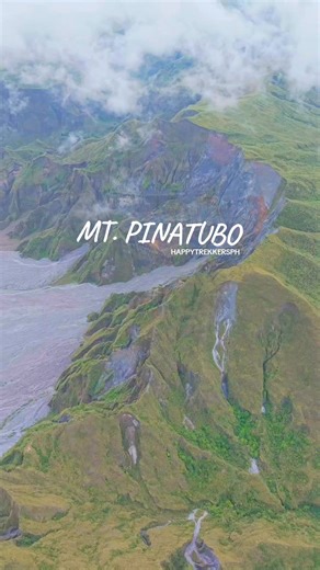 A glimpse of Mt. Pinatubo Crater Lake from Sapang Uwak Trail - A beautiful disaster 🌋 #mountain #hiking #qualityservice #bucketlist #pinatubo | Happy Trekkers PH