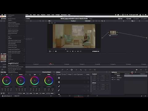 ARRI Tech Tip: Look Workflow - How to apply embedded Look files in DaVinci Resolve?
