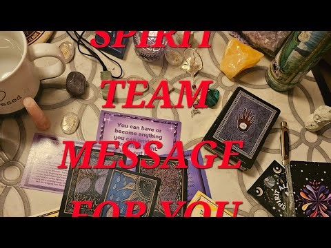 Important message from your spirit Team