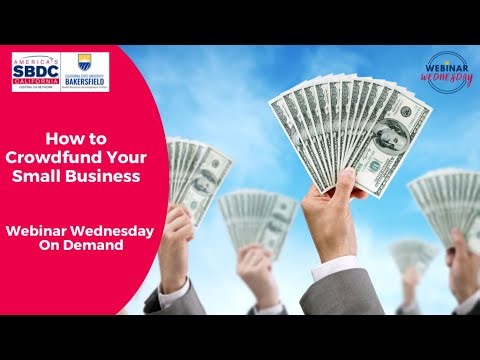 Crowdfunding Your Small Business or Startup