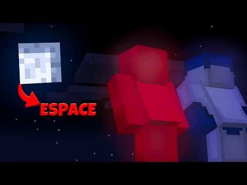 On a Survécu 7 Jours dans L'ESPACE sur Minecraft..