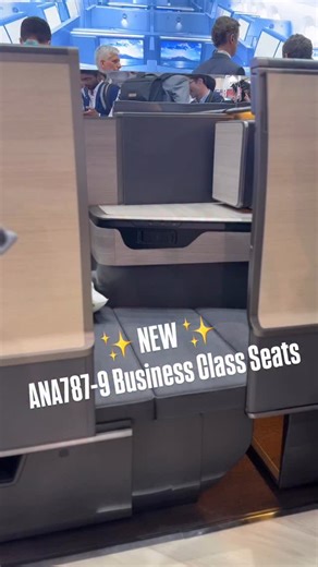 ANA’s new “The Room FX” sofa seat from Safran Seats was unveiled today at the @salondubourget Paris Air Show! What do you think? | Infinite Flight