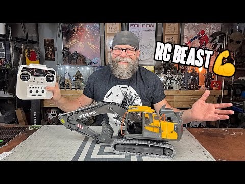 “This RC Excavator Is a BEAST 💪 | Volvo EC160E Unboxing”