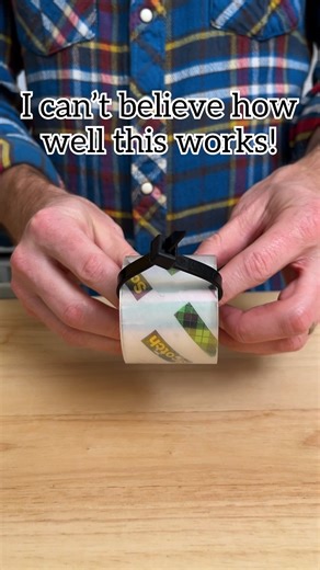 734K views · 6.7K reactions |  DIY zip tie packing tape cutter! #tape #PackingTips #onlineshopping #DIY | Jeff & Lauren | Facebook