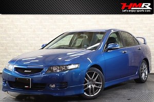 H.18(2006)年 ホンダ アコード 2.0 ユーロR Moduloダンパー 無限リアスポイラー ブルー 走行85,600km