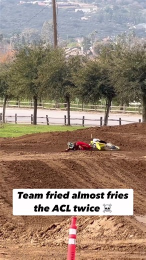 ACL’s come to die on slick tracks #crash #fail #jasonanderson #supercross #dirtbike