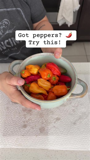 Homemade Hot Pepper Seasoning from Garden Peppers