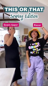7.4K views · 100 reactions | This or That ~SEWING EDITION~ with @ashleynelltipton 淋瑱 #thisorthat #sewing #sewists | Coolirpa | Facebook