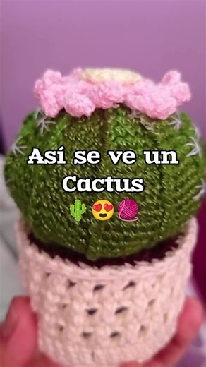 Crochet Cactus Pattern Tutorial