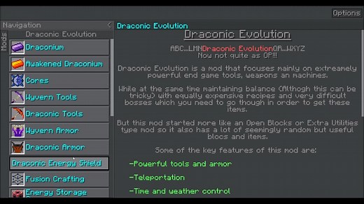 Draconic Evolution 教程