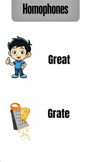 1 Sound, Different Spelling? 🤯 #Homophones