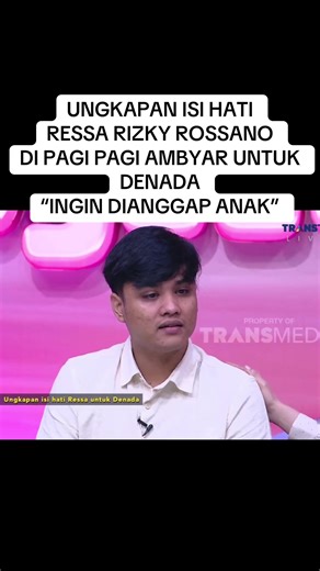 Ungkapan Isi Hati Ressa Rizky Rossano di Pagi Pagi Ambyar