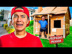 THE DWARF BUILDS a MINIATURE HOUSE in my HOUSE'S GARDEN!