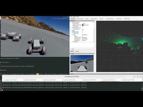 O3DE ROS2 example ackermann steering