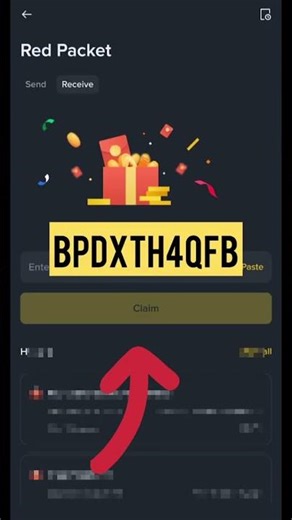 Red packet code in Binance today | Binance red packet code Today