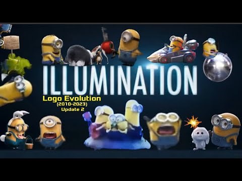 Illumination Logo Evolution Including Migration (2010-2023)