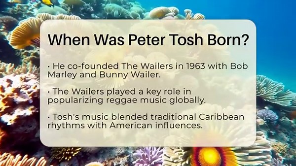 When Was Peter Tosh Born? - The Caribbean Expert