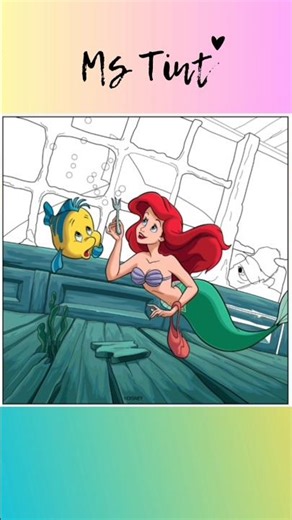 What is a dinglehopper?🍴Ariel's Discovery #underthesea #coloringasmr