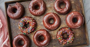 Baked, not fried, these chocolate donuts are perfectly tender, chocolaty, and rich. | Preppy Kitchen
