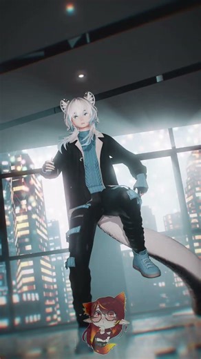 [MMD] bbno$ - Two - Aoki