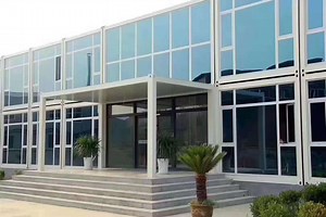 [Hot Item] China Container Modular Office Project Show Prefab Site Temporary Office