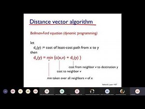 Distance Vector Routing Algorithms